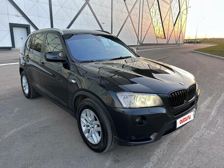2011 BMW X3 35i xDrive II (F25), чёрный, 1690000 рублей, вид 1