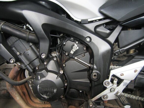 2009 Yamaha FZ6, серый, 430000 рублей - вид 2