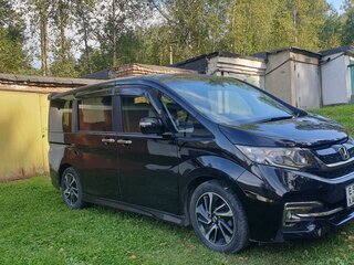 2017 Honda Stepwgn Spada V Рестайлинг, чёрный, 1750000 рублей, вид 3