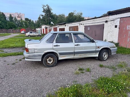 2004 Lada (ВАЗ) 2115, серебристый, 70000 рублей, вид 1