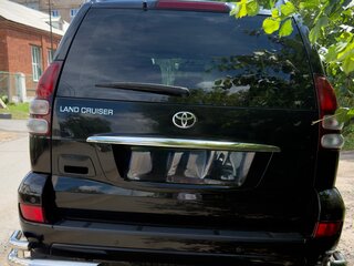 2008 Toyota Land Cruiser Prado 4-speed 120 Series Рестайлинг, чёрный, 2500000 рублей, вид 5