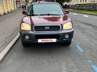 2004 Hyundai Santa Fe I, красный, 410000 рублей, вид 1
