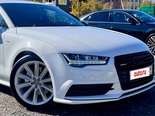 2017 Audi A7 I (4G) Рестайлинг, белый, 2760000 рублей, вид 3
