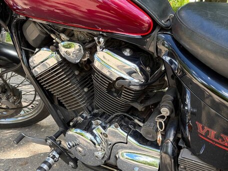 1999 Honda Steed 400, чёрный, 290000 рублей, вид 1