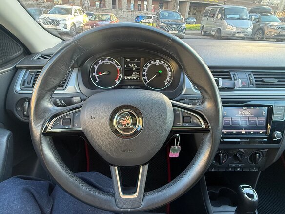2019 Skoda Rapid I Рестайлинг, белый, 1390000 рублей - вид 9