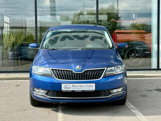 2018 Skoda Rapid I Рестайлинг, синий, 983000 рублей, вид 3