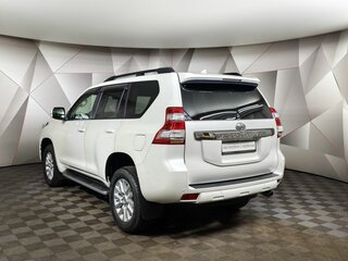 2017 Toyota Land Cruiser Prado 6-speed 150 Series Рестайлинг 1, белый, 4275000 рублей, вид 4