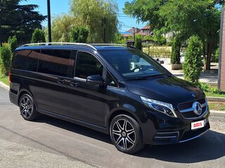 2020 Mercedes-Benz V-Класс Long 220 d длинный III (W447) Рестайлинг, чёрный, 6650000 рублей, вид 1