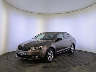 2014 Skoda Octavia III (A7), коричневый, 1550000 рублей, вид 1