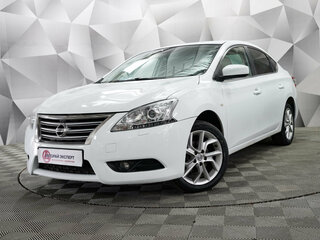 2015 Nissan Sentra VII (B17), белый, 1120000 рублей, вид 1