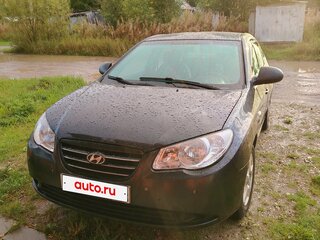 2008 Hyundai Elantra IV (HD), чёрный, 500000 рублей, вид 1