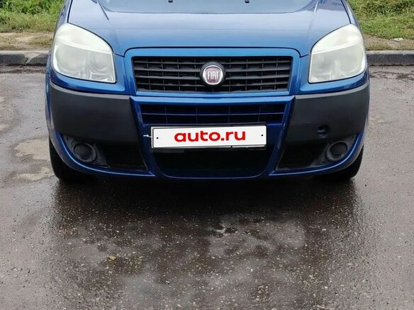 2011 Fiat Doblo I Рестайлинг, синий, 620000 рублей - вид 1