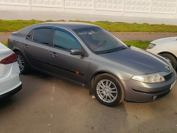 2004 Renault Laguna II, серый, 310000 рублей - вид 6
