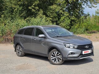 2019 Lada (ВАЗ) Vesta SW Cross I, серый, 1020000 рублей, вид 2