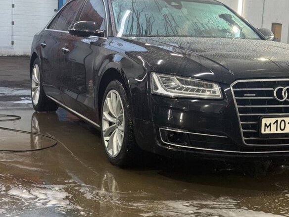 2014 Audi A8 Long III (D4) Рестайлинг, чёрный, 2300000 рублей - вид 19