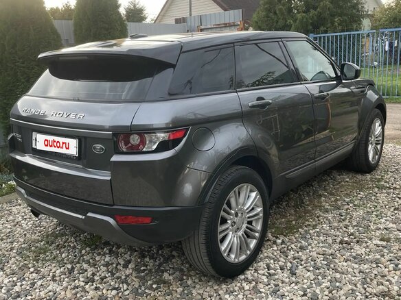 2015 Land Rover Range Rover Evoque 9-speed I, серый - вид 3