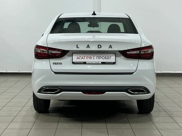 2024 Lada (ВАЗ) Vesta I Рестайлинг (NG), белый - вид 6