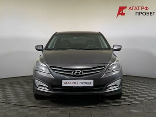2015 Hyundai Solaris I Рестайлинг, серый, 920000 рублей, вид 2