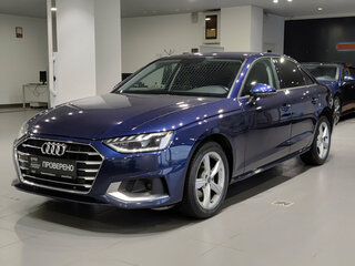 2020 Audi A4 40 TFSI V (B9) Рестайлинг, синий, 2979000 рублей, вид 5