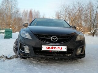 2008 Mazda 6 II (GH), чёрный, 800000 рублей, вид 4
