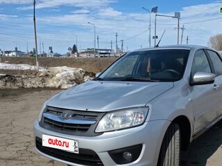 2015 Lada (ВАЗ) Granta I, серебристый, 350000 рублей, вид 1