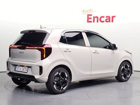 2023 Kia Morning III Рестайлинг 2, белый, 1277000 рублей, вид 2