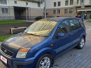 2007 Ford Fusion I Рестайлинг, синий, 295000 рублей, вид 1