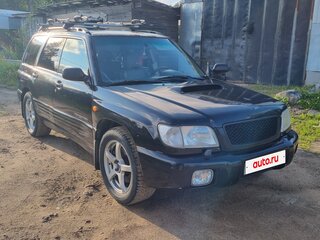 2001 Subaru Forester I Рестайлинг, чёрный, 370000 рублей, вид 2