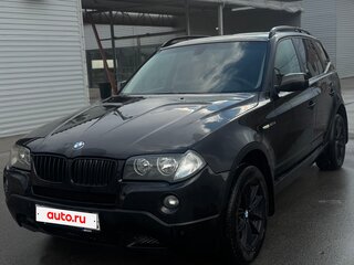 2008 BMW X3 20d I (E83) Рестайлинг, чёрный, 1250000 рублей, вид 1