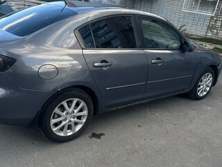 2008 Mazda 3 I (BK) Рестайлинг, серый, 420000 рублей, вид 4