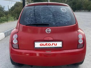 2004 Nissan Micra III (K12), красный, 525000 рублей, вид 3