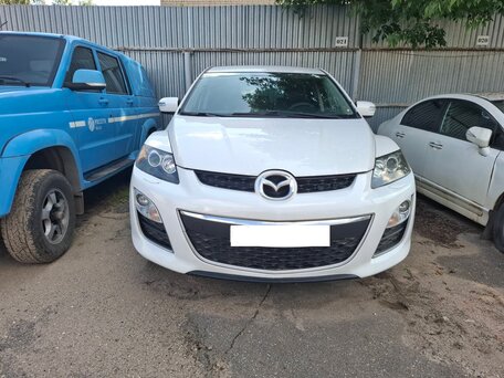 2010 Mazda CX-7 I Рестайлинг, белый, 790000 рублей, вид 2