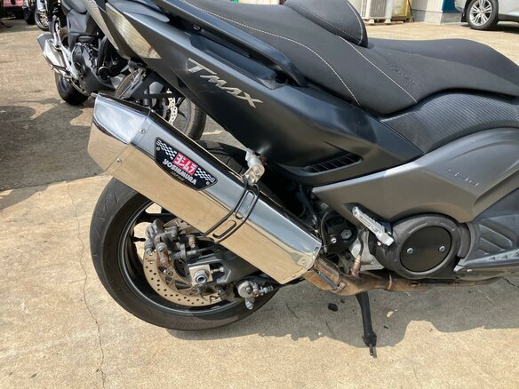 2015 Yamaha TMAX, серый - вид 6