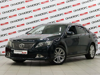 2012 Toyota Camry VII (XV50), чёрный, 1295950 рублей, вид 1