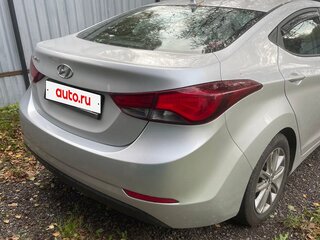 2014 Hyundai Elantra V (MD) Рестайлинг, серебристый, 1050000 рублей, вид 4