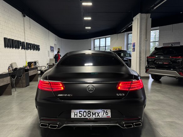 2015 Mercedes-Benz S-Класс 500 VI (W222, C217), чёрный - вид 6