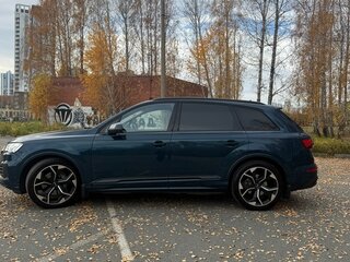 2021 Audi Q7 45 TDI II (4M) Рестайлинг, синий, 5999000 рублей, вид 3