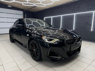 2023 BMW 2 серии M240i xDrive G42 Рестайлинг, чёрный, 4200000 рублей, вид 3
