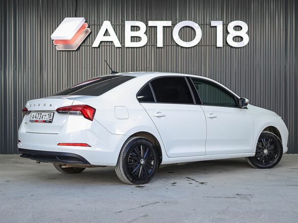 2020 Skoda Rapid I Рестайлинг, белый, 1349000 рублей - вид 2