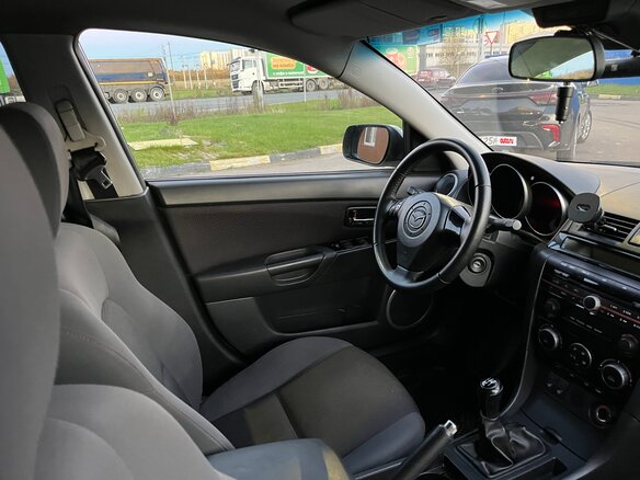 2008 Mazda 3 I (BK) Рестайлинг, серый, 650000 рублей - вид 5