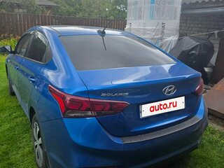 2017 Hyundai Solaris II, синий, 800000 рублей, вид 4