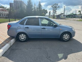 2015 Lada (ВАЗ) Granta I, серебристый, 450000 рублей, вид 4