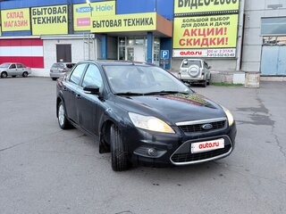 2008 Ford Focus II Рестайлинг, чёрный, 470000 рублей, вид 2