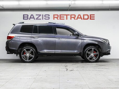 2011 Toyota Highlander II (XU40) Рестайлинг, серый, 1970000 рублей, вид 4