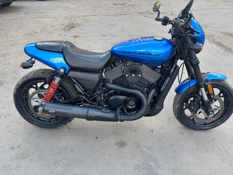 2017 Harley-Davidson Street Rod, синий, 630000 рублей, вид 4