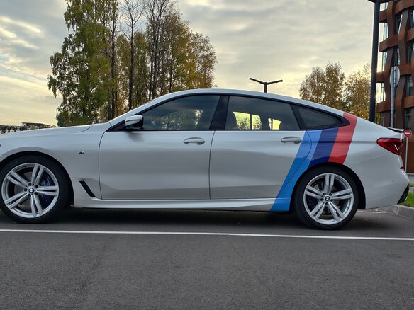 2019 BMW 6 серии Gran Turismo 630i IV (G32), белый, 3160000 рублей - вид 6