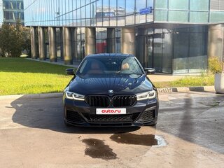 2020 BMW 5 серии 540i xDrive VII (G30/G31/G38) Рестайлинг, чёрный, 5200000 рублей, вид 2