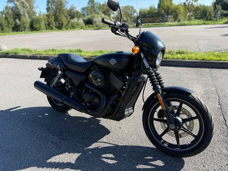 2015 Harley-Davidson Street 750, чёрный, 425000 рублей, вид 3