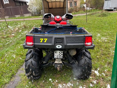 2007 Polaris Sportsman 500, красный, 505000 рублей, вид 4