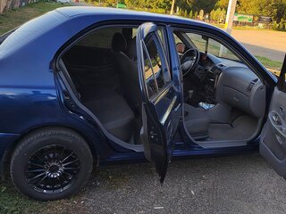 2006 Hyundai Accent ТагАЗ II, синий, 378000 рублей, вид 1